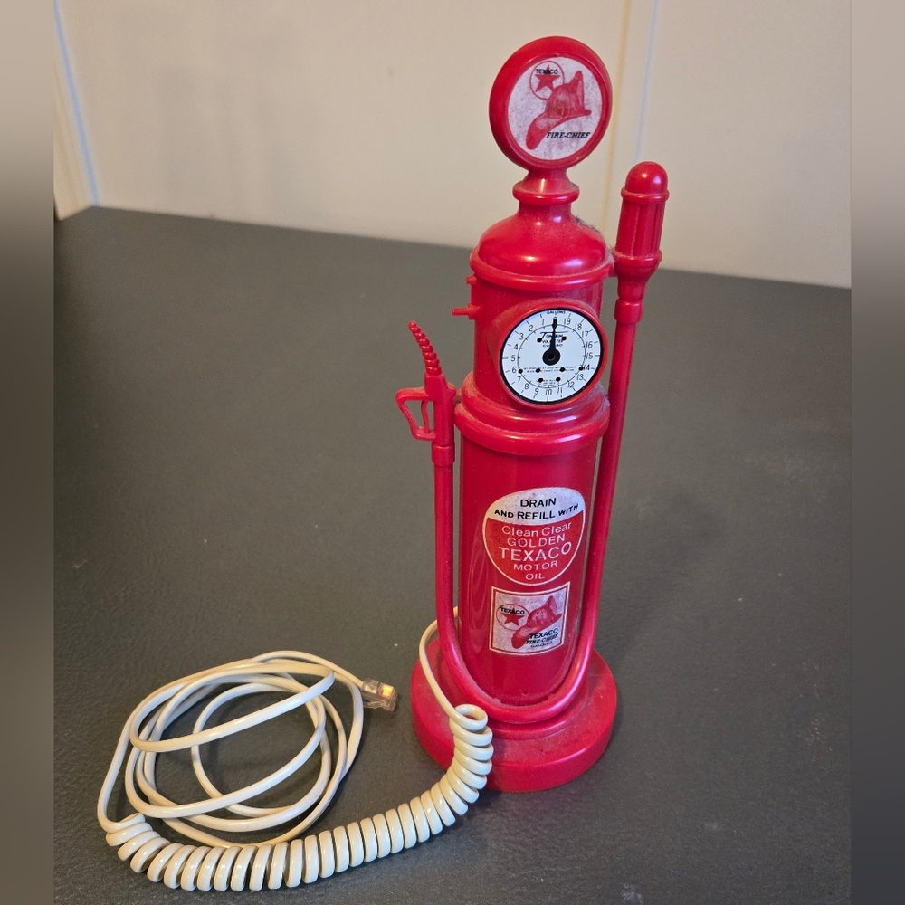 Vintage Texaco Rotary Phone